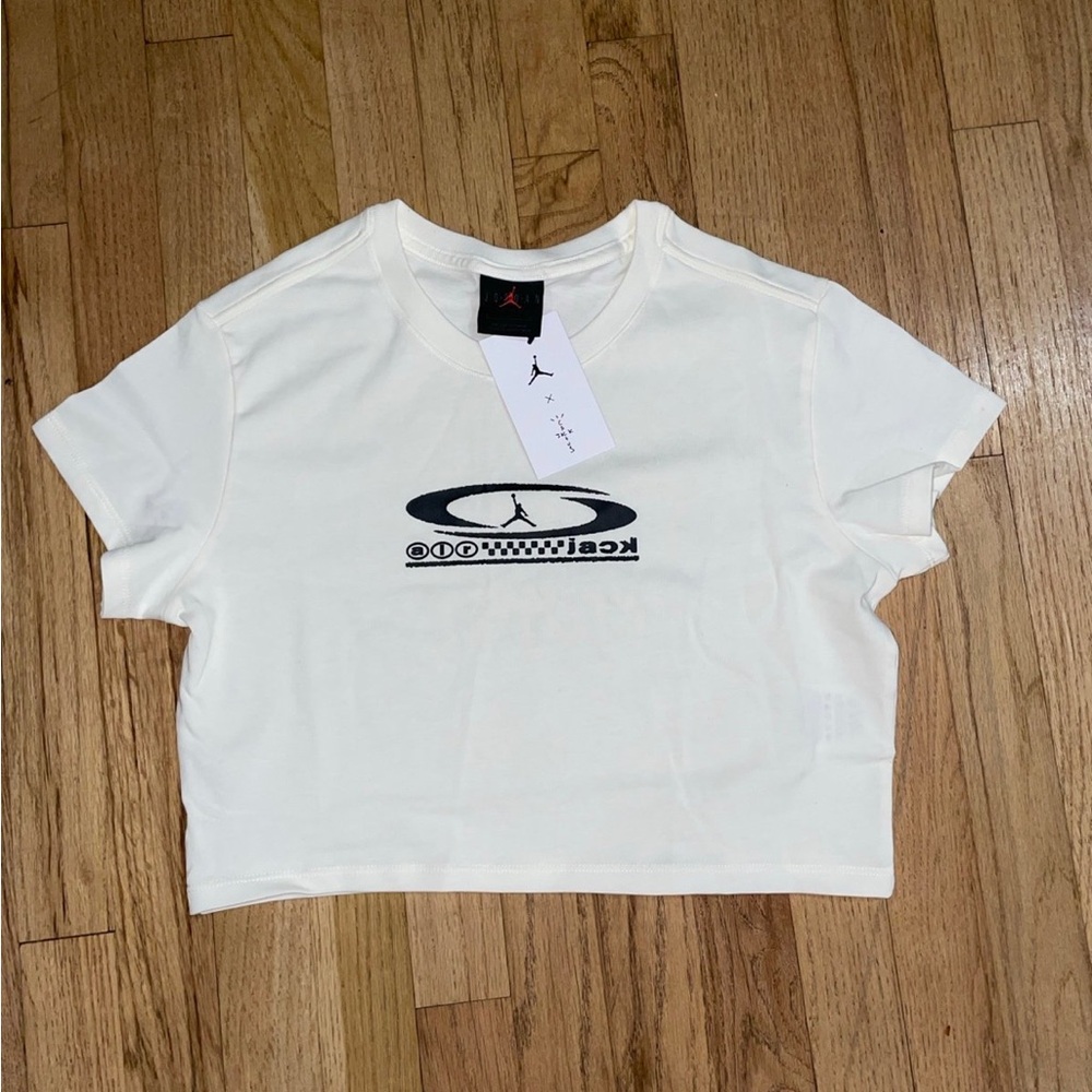 Air Jordan x Travis Scott Collab Baby Tee NWT